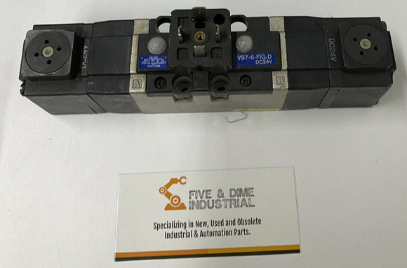 SMC VS7-6-FIG-D 24VDC Solenoid Valve