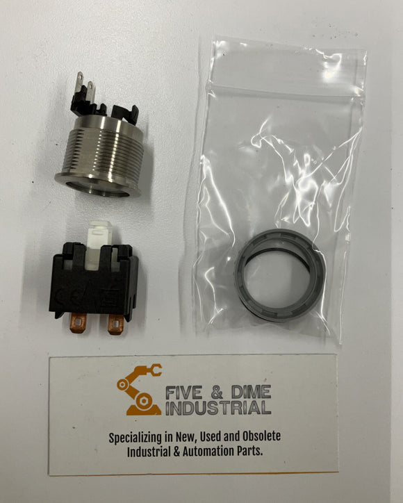 Schurter 1241.6834.1111000 Red Illuminated SPST Switch 12A 250V