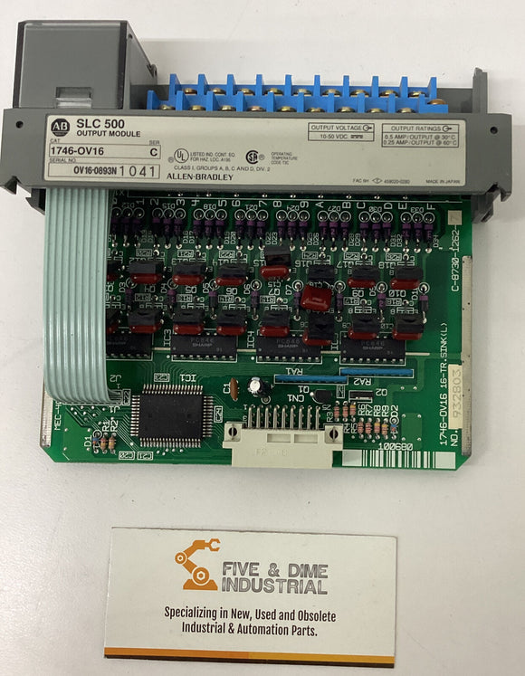Allen Bradley 1746-OV16 Ser. C Output Module