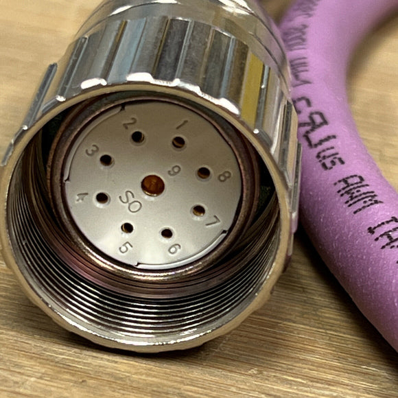 RDE Connects AR-09M8-09F8-3P3-003F M23 9-Position Cable