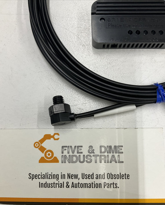 Optex NF25-D Fiber Optic Cable & Cutter 90 Degree M6 2 Meters