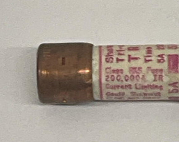 Shawmut TR5R Lot of 3 Tri-Onic Time Delay Fuses 5-Amp, 250 Vac