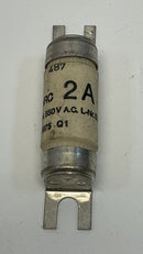 Siba BS-88-2A Fuse AC 550V 80kA Lot of 2-3