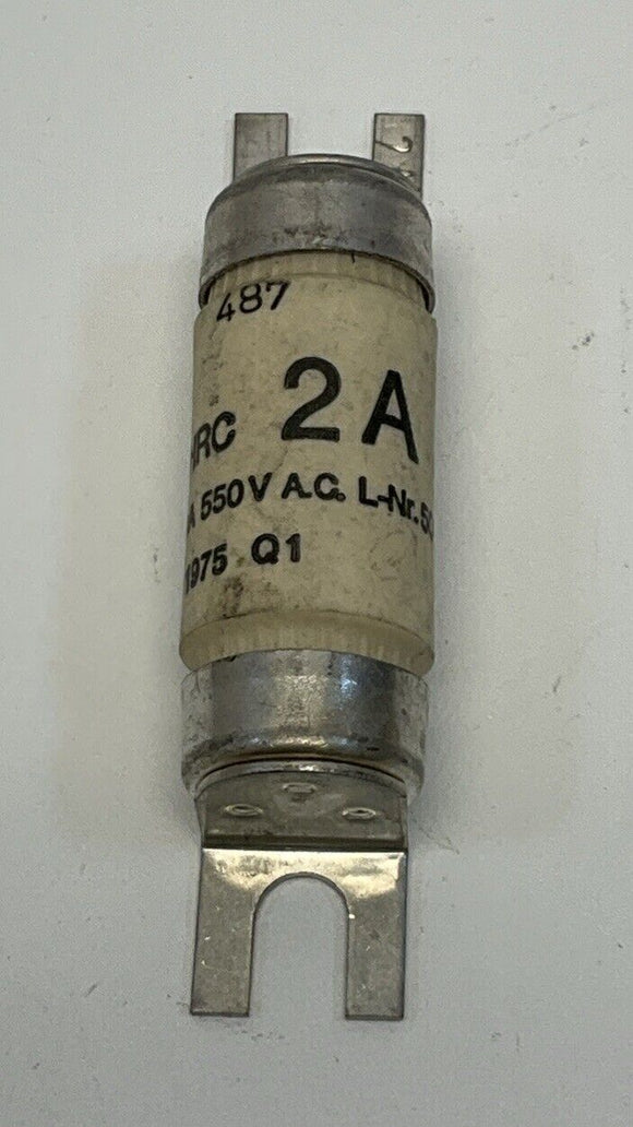 Siba BS-88-2A Fuse AC 550V 80kA Lot of 2