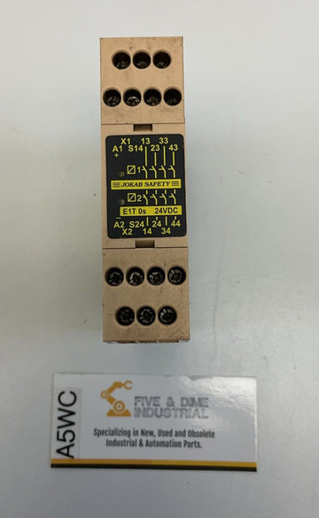 Jokab E1T 0s Safety Expansion Relay 24VDC