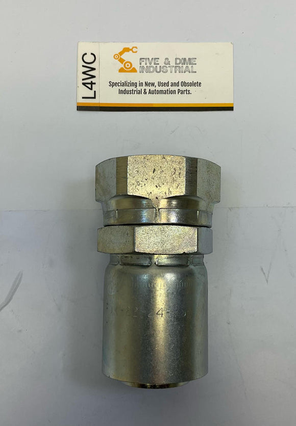 Kurt Hydraulics  FJX-22-24-R5  1-3/8'' Hose ID Crimp x 1-1/2'' JIC Female Swivel