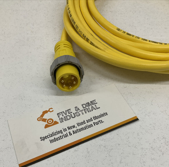 Brad Connectivity 1300101149 5-Pole Micro-Change M/F Cable 12'