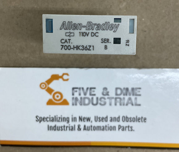 Allen Bradley 700-HK36Z1 30V Coil Pilot Relay w/ Base Ser B