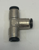Numatics N110-006-000 Push-In "T" Union Tee Tube Fitting 6mm. (5) Pcs.-3