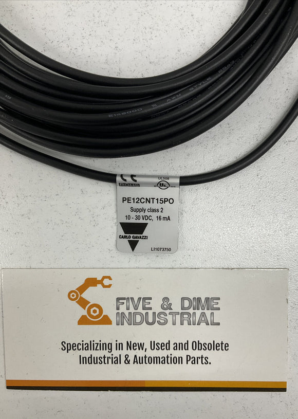 Carlo Gavazzi PE12CNT15PO Photoelectric Receiver Sensor