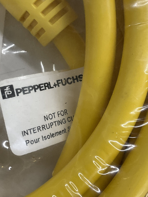 Pepper Fuchs V94-G-YE4M-STOOW / 912588 600V 10A Cable Cordset 4 Meters