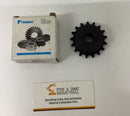 Tsubaki H35B17 Bore to Size Sprocket  1/2'' Bore  17 teeth-1