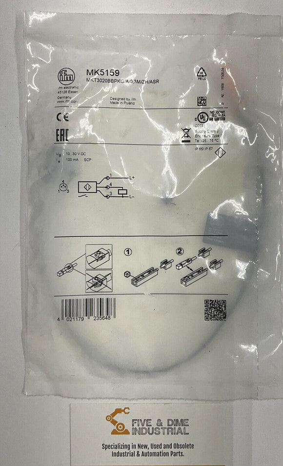 IFM Efector MK5159 T-Slot Cylinder Sensor