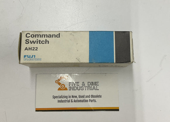 Fuji Electric AH22-FR10 Push Button N.O. Red Flush Head