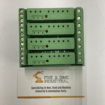 Phoenix Contact FLKM 4-I/0-G4 Opto-Coupler Relay Module - 0