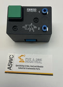 Festo 152860 3/2-Way Valve with Push Button, Normally Closed-1