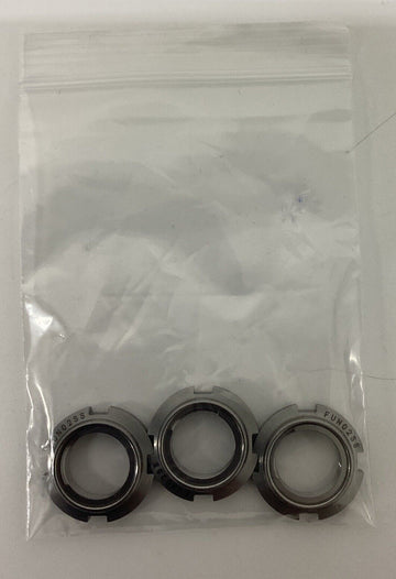 Misumi FUNT15 Bearing Nut 15x1.0. 3-Pack