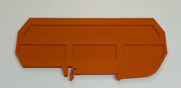 Wago 209-191 Terminal Block Separator 120mm Orange Lot of 5 - 0