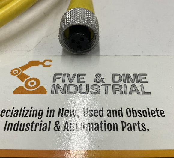 Omron Y96E-33SA12 3-Pin Straight Connector Cable 12F