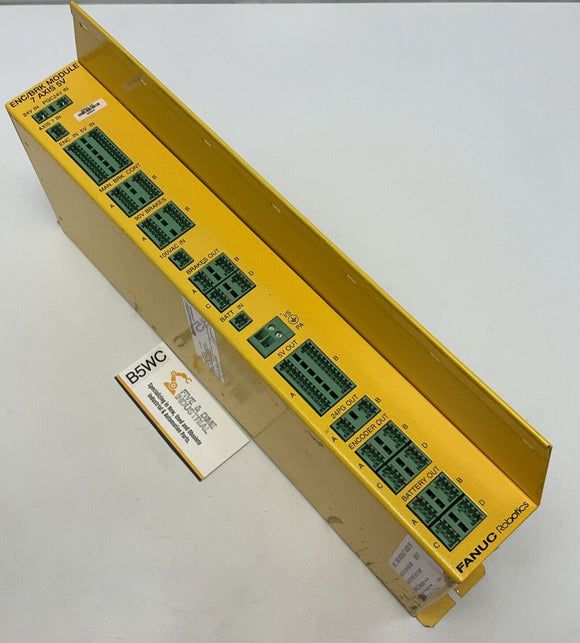 Fanuc EE-4583-050 7 Axis Encoder / Brake Module Rev F