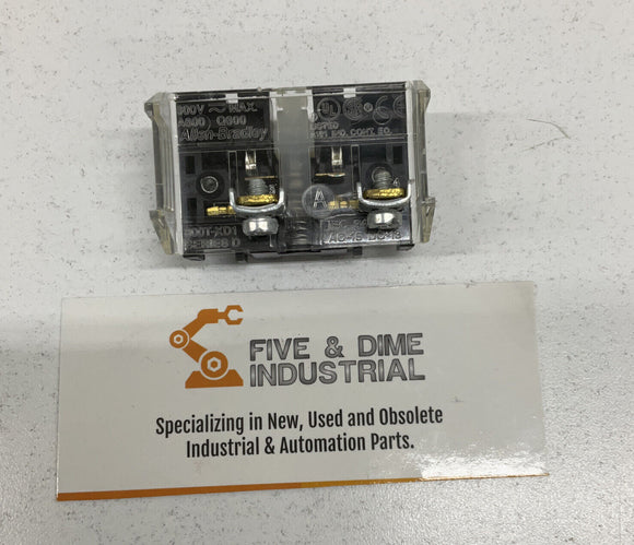 Allen Bradley 800T-XD1 Ser. D Contact Block