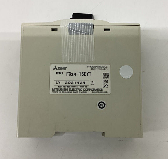 Mitsubishi FX2N-16EYT PLC Output Module, Broken Door