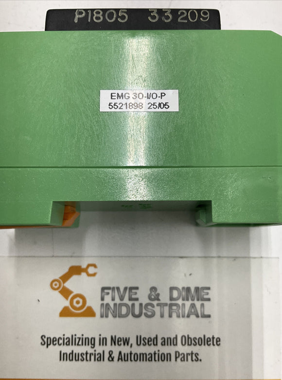 Phoenix Contact EMG 30-I/O-P Solid State Relay with Base