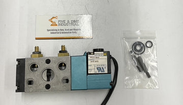 Mac B11C-PP-221BA-192 4 Way 24 vcd Solenoid Valve