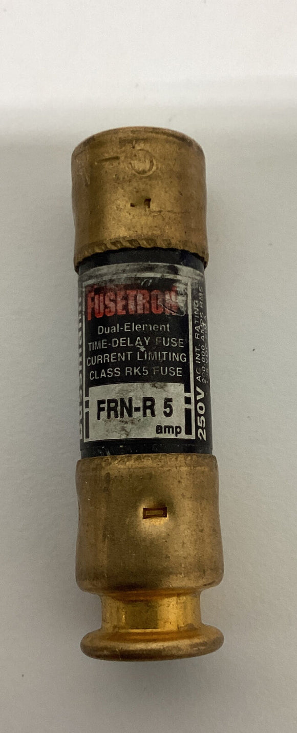 Bussmann Fusetron FRN-R5 Lot of 3  250V