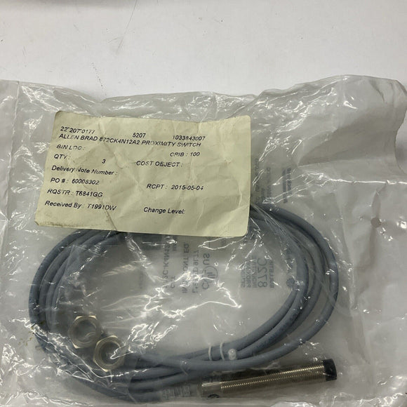 Allen Bradley 872C-K4N12-A2 Inductive Proximity Sensor