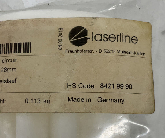 Laserline 102284 LDF Water Filter 80 Micron 70X28X128mm