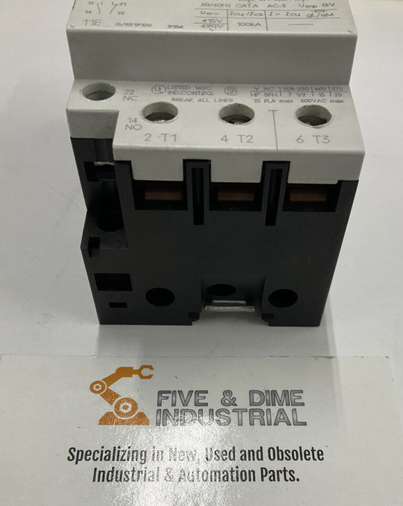 Siemens 3VU1300-1ME00 Circuit Breaker 0.4-0.6A