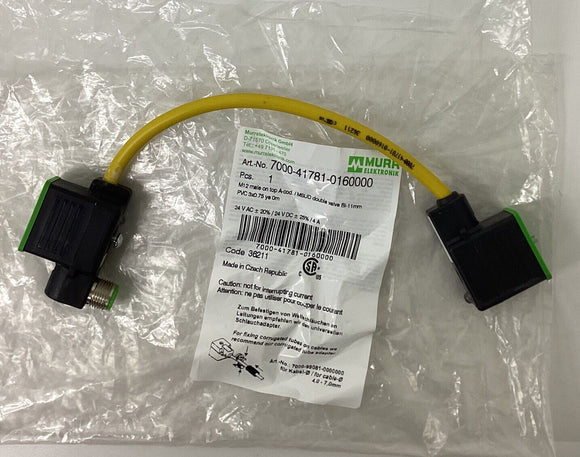 Murr 7000-41781-0160000 MSUD Double Valve w/ M12 Male Top
