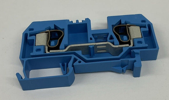 Wago 284-904 Terminal Block Blue Din Mount 600V