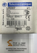 Schneider Telemecanique LRD07  Relay 1.6- 2.5A-7