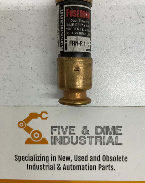 Fusetron FRN-R 1-1/2 Time Delay Fuse Lot of 2