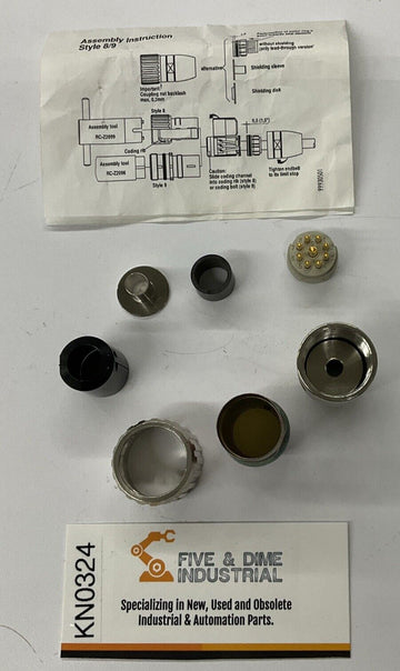 Lumberg 2125 9-Pin Female Connector