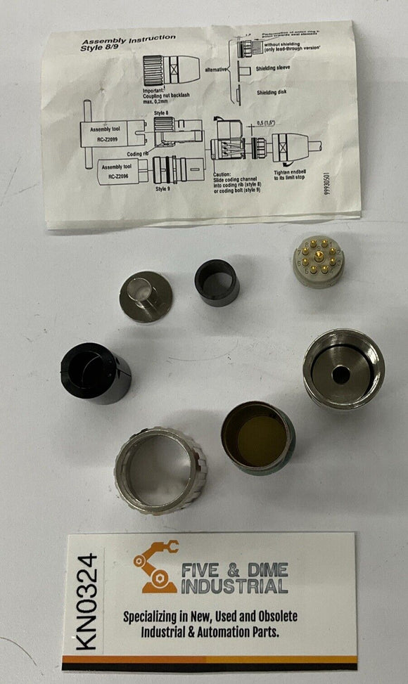 Lumberg 2125 9-Pin Female Connector