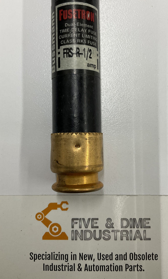 Bussmann Fusetron FRS-R-1/2  600V 1/2A Lot of 3