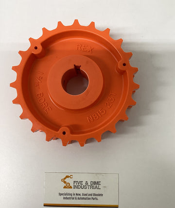 Rexnord  N815-23T Solid Bore Double Row Sprocket  1-3/16" Bore