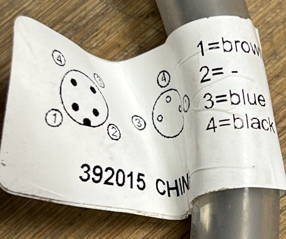 HTM Cable 15-3968 M12 Male  M8 Female Straight Weld Proof 2 Meter