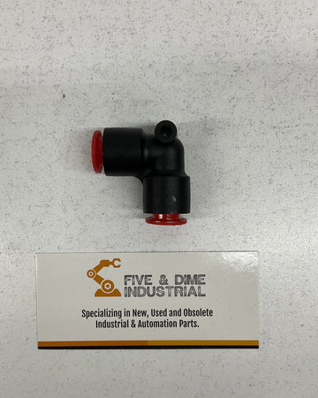 SMC KQL11-00 Lot of 9  One Touch Union Elbow Fittings 90Deg 3/8" Tube - 0