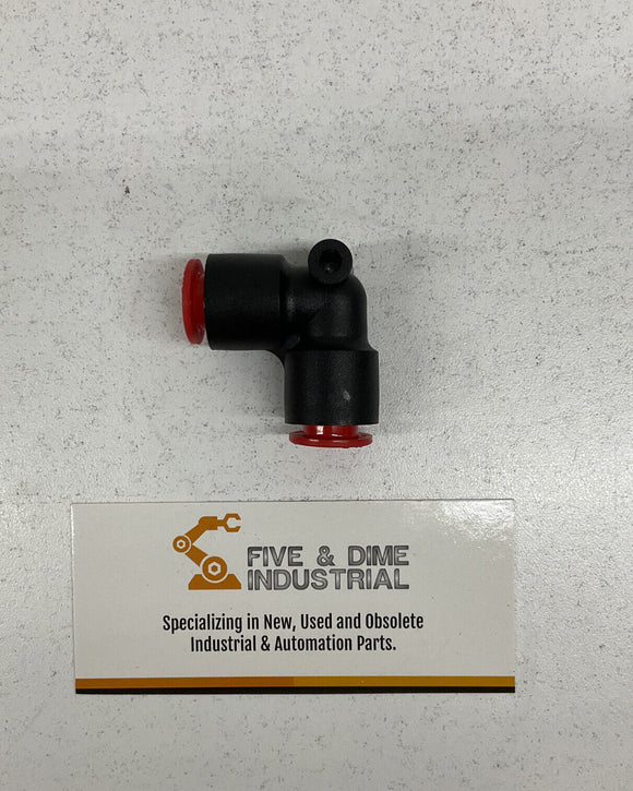 SMC KQL11-00 Lot of 9  One Touch Union Elbow Fittings 90Deg 3/8" Tube