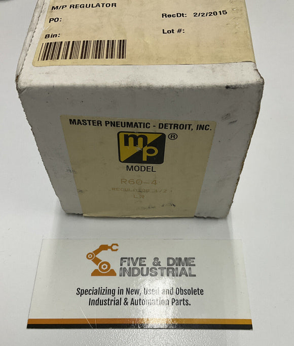 Master Pneumatic R60-4 1/2" Regulator 0-100 Psi