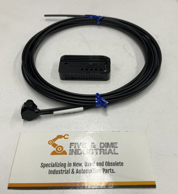 Optex NF25-D Fiber Optic Cable & Cutter 90 Degree M6 2 Meters