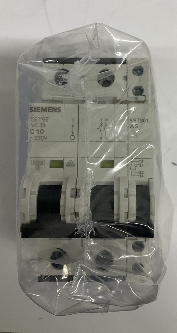 Siemens 5SY6510-7 Circuit Breaker 3P 10A