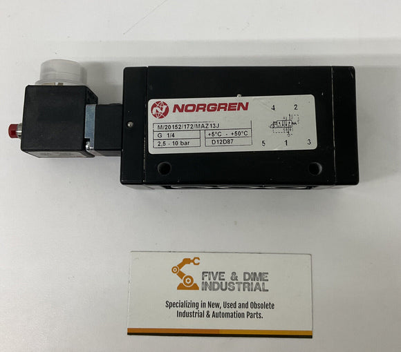 Norgren M/20152/172/MAZ13J  Pneumatic Solenoid Valve G 1/4''  24VDC