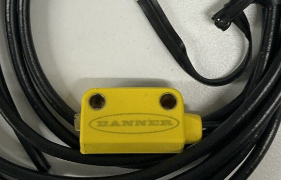 Banner Q12AB6FF30 Photoelectric Sensor 72110 Mini Visible Red