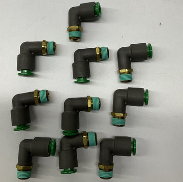 SMC KRL07-34S 90° Push-to-connect Fittings Pkg of 10 - 0