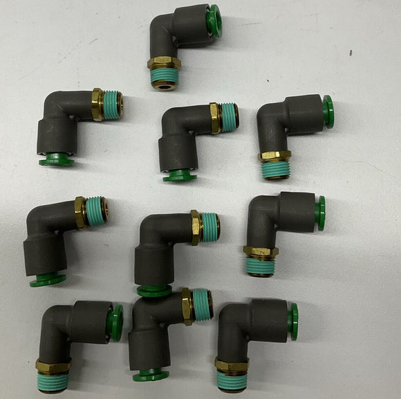 SMC KRL07-34S 90° Push-to-connect Fittings Pkg of 10